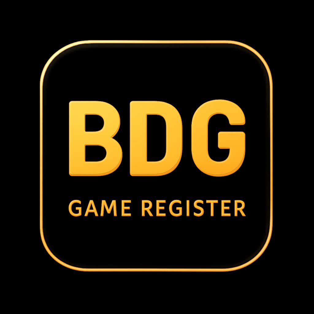 BDG Game Register App Icon