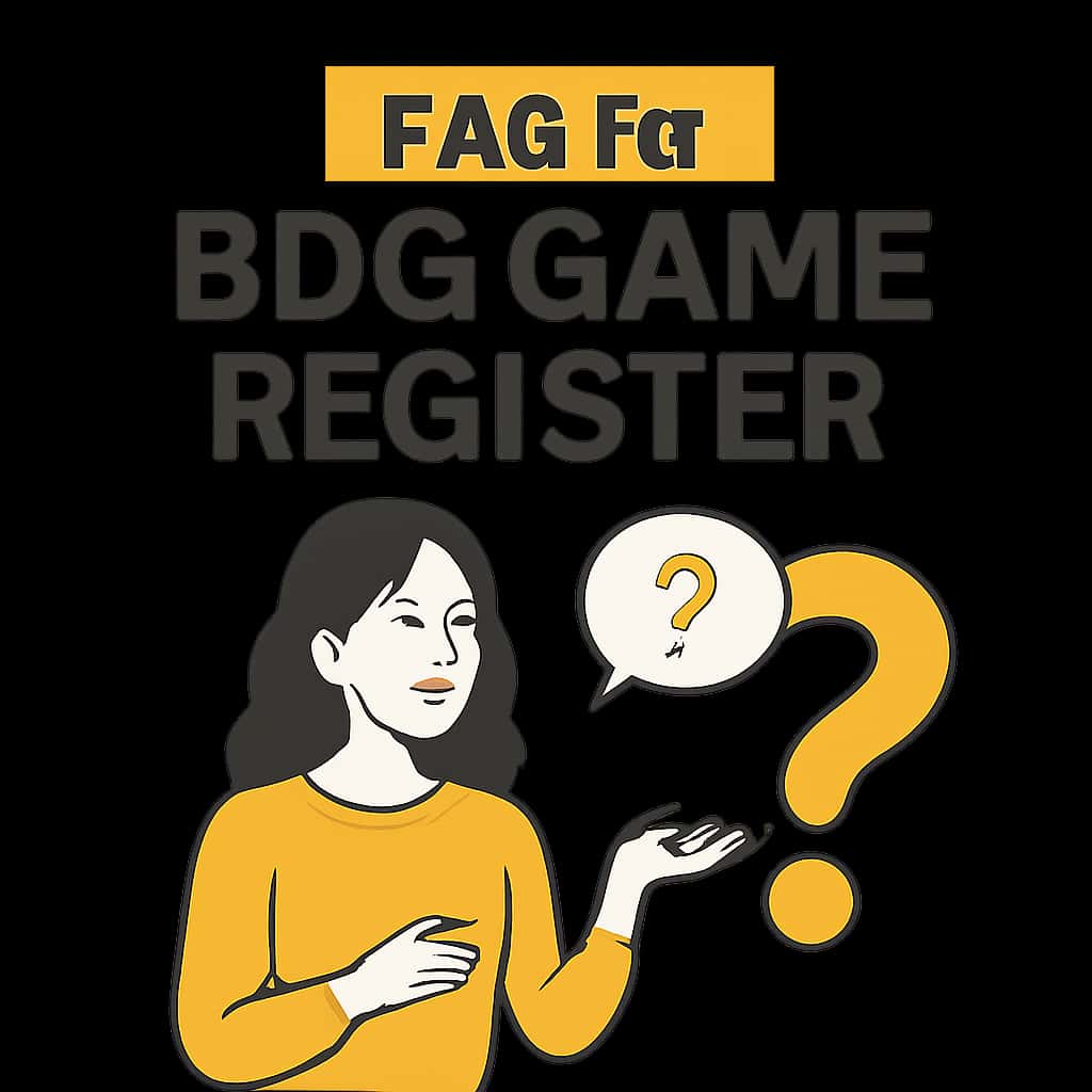 An educational diagram related to FAQ for BDG Game Register