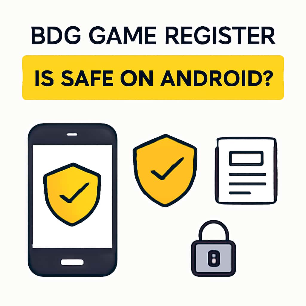 Educational diagram on BDG Game Register safety features.