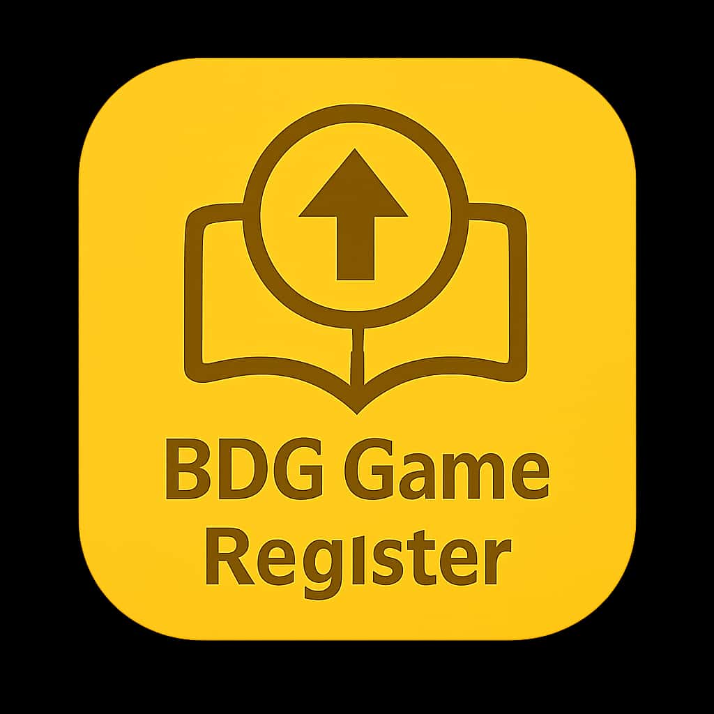 Icon representing the BDG Game Register Portal updates.